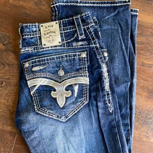 Rock Revival Boot Cut Jeans Men’s 38
